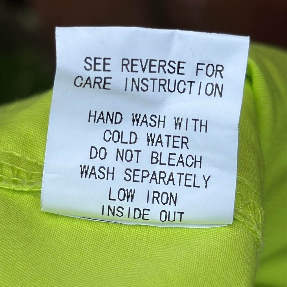 Hot & Delicious Neon Green Pants Plus Size 3X - Picture 9 of 9